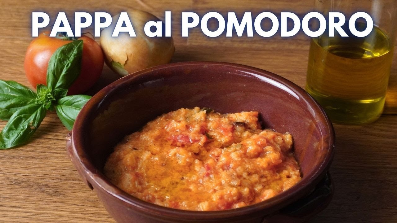 Pappa al pomodoro: традиционный тосканский хлебный суп (подается теплым)