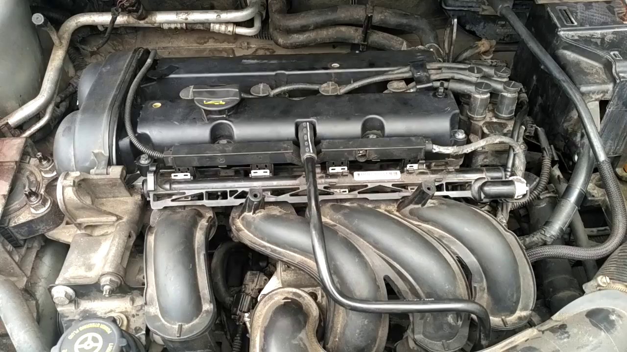 Форд Фокус 2 рестайлинг 1.6 - заменена поршневая группа - YouTube