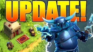 ALL NEW UPDATE FEATURES!! - Clash Of Clans - UPGRADE TIME!