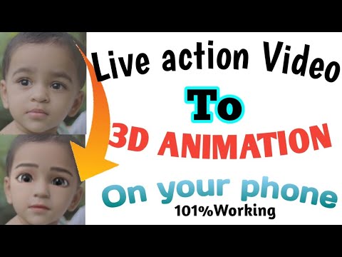 How to convert video to animation directly?|how to make cartoon video| animation apps for android - YouTube