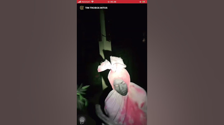 TIM TROBOS MITOS LIVE 2023 TEMPAT TERBENGKALAI SOSOK  POCONG