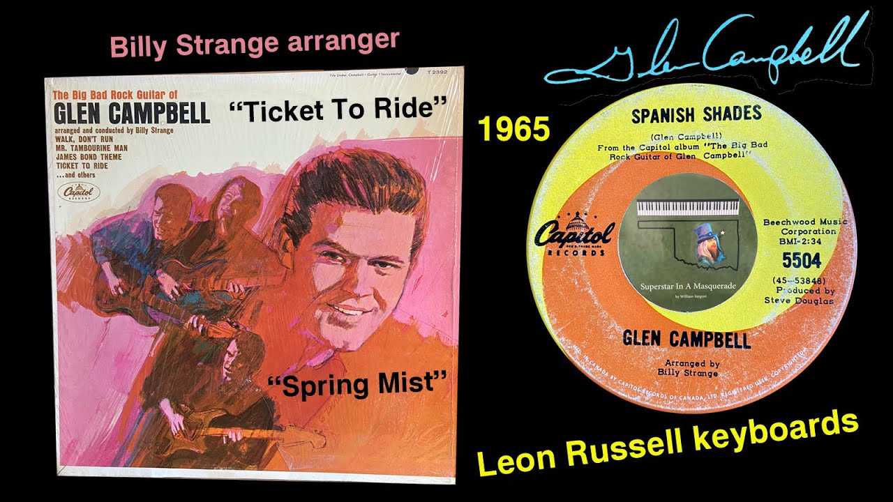Big Bad Rocks Glen Campbell 1965 Big Bad Rock Guitar - Leon Russell, Billy Strange ...