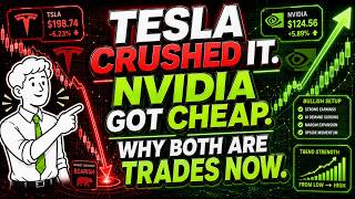 Tesla Crushed It. NVIDIA Got Cheap. Why Both Are Trades Now.
