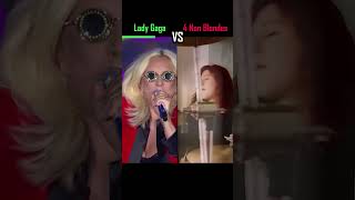 LADY GAGA vs 4 NON BLONDES - What's Up? - #shorts