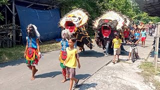 Ramai banget ‼️ arak arakan barongan Dewa Dewi di desa betokan