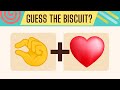 Can you guess the biscuit name in 10 seconds  emoji puzzle  emoji challenge