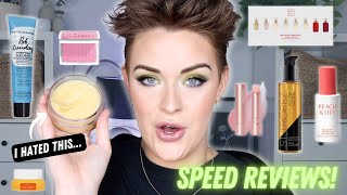 speed reviews makeup and skincare products ive been using recently