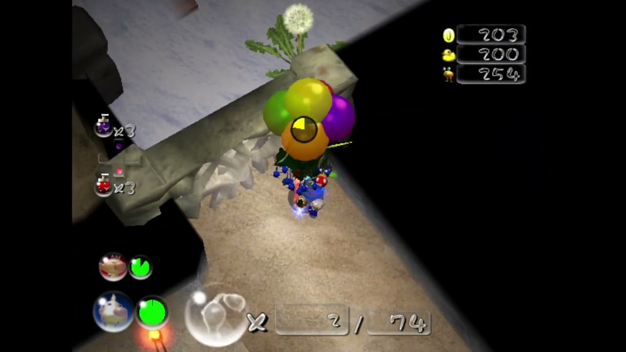 PIKMIN 2 Colossal Caverns - All Treasures attempt #5