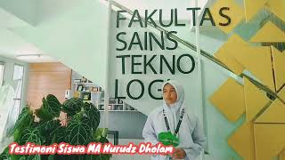 Testimoni Siswa Ma Nurudz Dholam Goes To Campus - Miswah