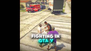 GTA V Fighting  🥊 vs GTA San Andreas 🔥#gta5  #gta