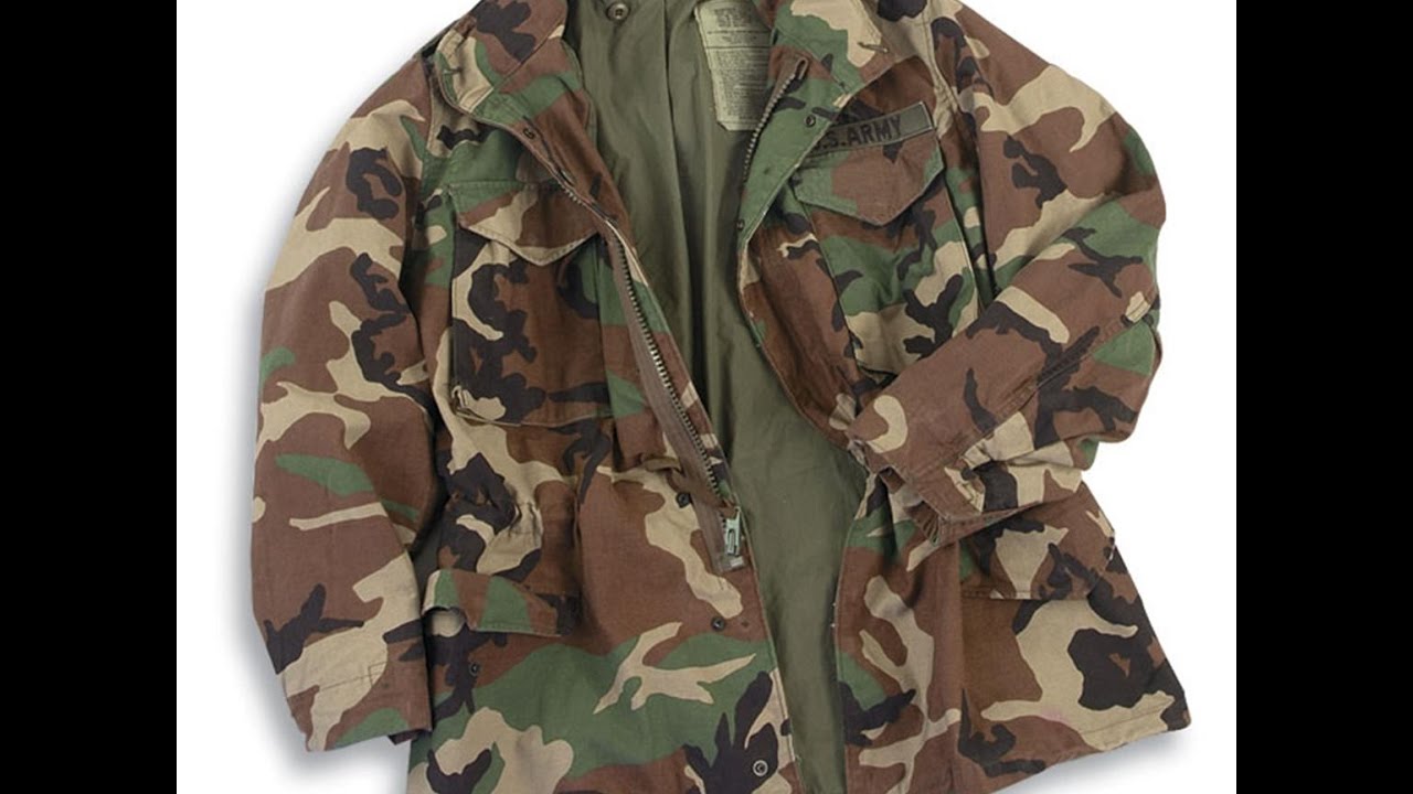 U.S. Military Original M81 Woodland Camo M65 Cold Weather Field