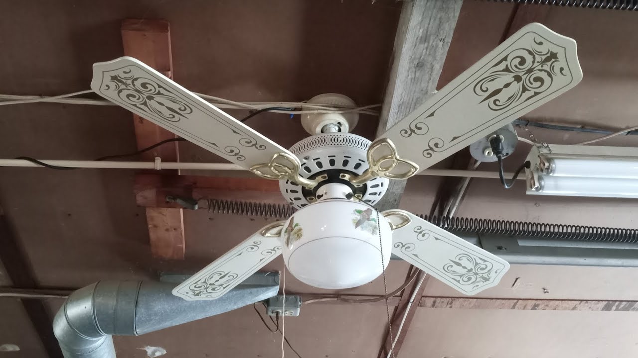 1986 Pan Air (Alaska) 42" Ceiling Fan Model AC4142 YouTube