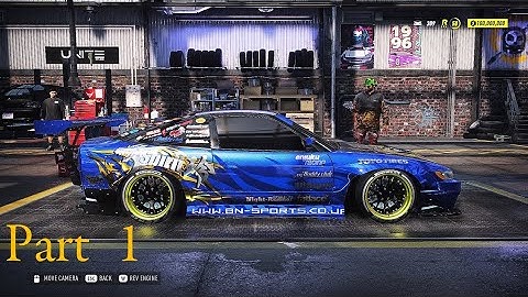 JDM Nissan 180sx Need For Speed Heat Project Unite 3.3.1 ultra Graphics