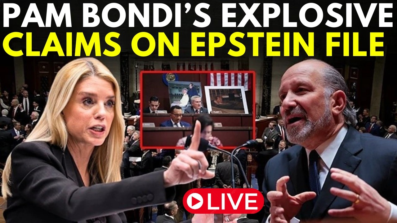 Pam Bondi's Explosive Epstein Comments Send Shockwaves Through Washington D.C. Live Updates!