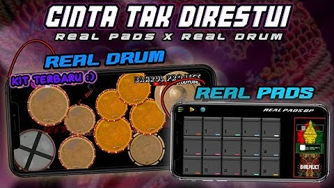 KIT TERBARU😱CINTA TAK DIRESTUI_REAL PADS X REAL DRUM-KENDANG JARANAN TONG DER