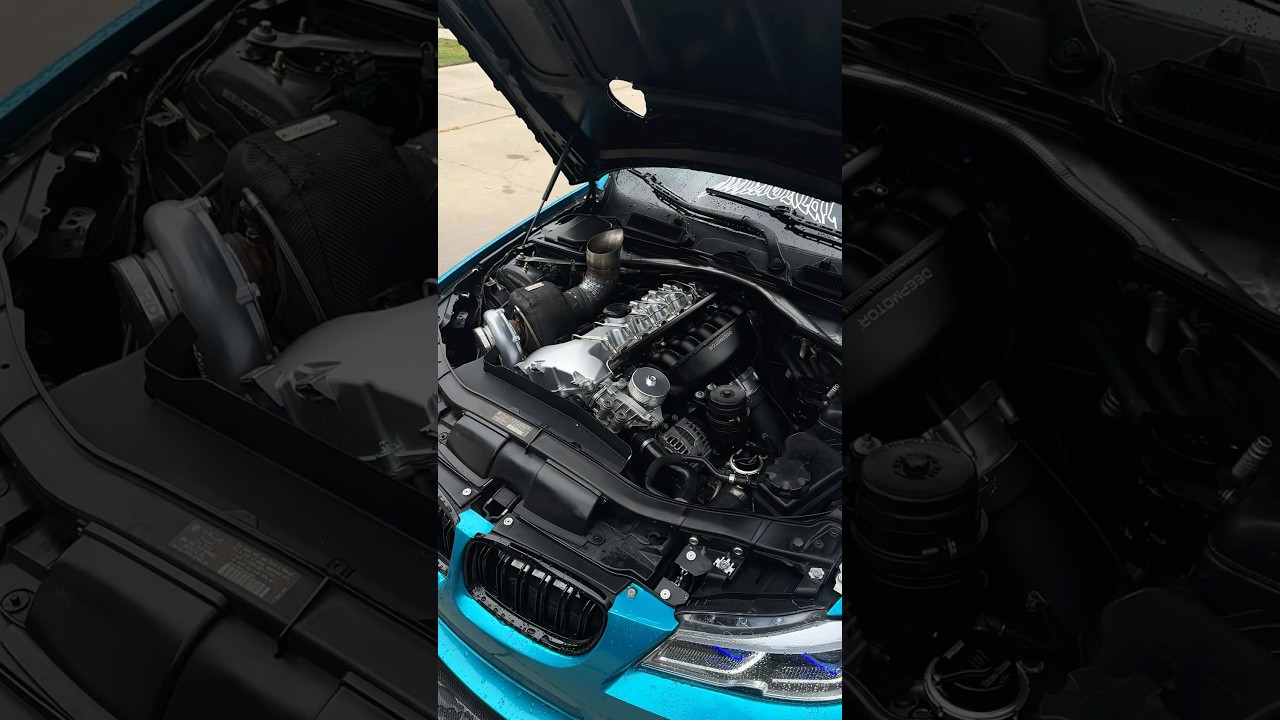 N54 single turbo hood exit e85 cold start
