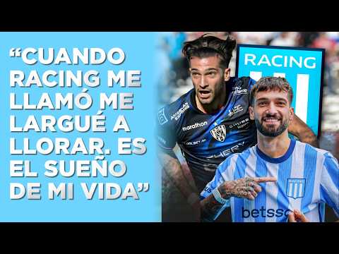 🎙️ EXCLUSIVE ON DESPERTATE RACING | Lautaro Díaz: “When RACING called me, I BURST INTO TEARS”