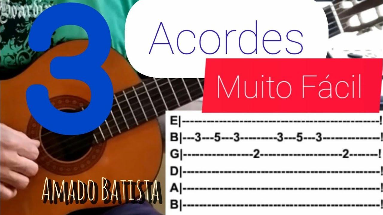 SOLO FÁCIL NO VIOLÃO da Música ALUCINAÇÃO de #amadobatista #violão #violaoiniciantes