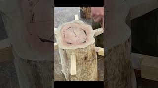 Beautiful Tree Trunk Table