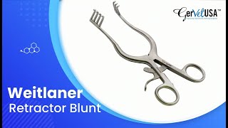 Weitlaner Retractor Blunt Gervetusa