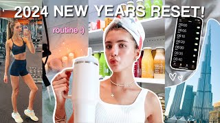 2024 NEW YEARS RESET ROUTINE! *how to start 2024 successfully*