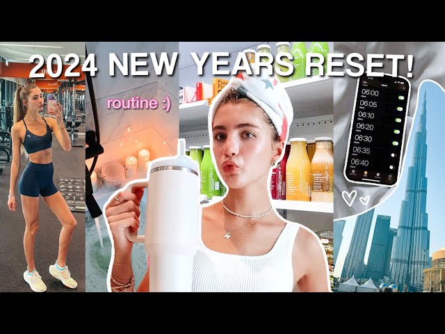 2024 NEW YEARS RESET ROUTINE! *how to start 2024 successfully