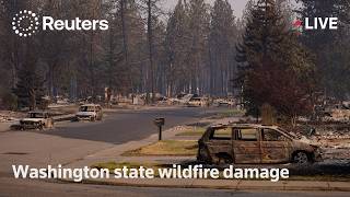 LIVE: Wildfire damage in Spokane, Washington