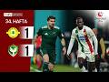 Esenler Erokspor (1-1) Amed Sportif Faaliyetler | 34. Hafta Maç ÖZETİ | Trendyol 1. Lig - 2025/26