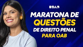 Maratona de Questões - Direito Penal - Profª Alik Santana