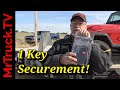 MrTruck reviews Bolt locks in all forms, cable, padlock, trailer hitch, all lock with your truck key