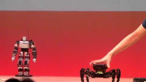 ROBOT JAPAN 1st,  Demonstration of KMR-M6