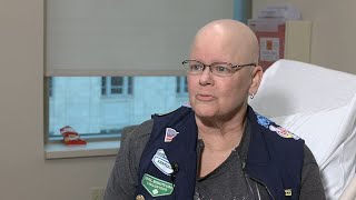 Woman battling breast cancer spreads cheer with Girl Scout cookie donations screenshot 3