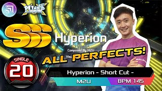 [Pump It Up XX] Hyperion Shortcut S20 - SSS (All Perfects!) | FR00T