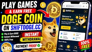 Play Games & Earn DOGE Coin|DogeShift Mining App |Instant Free Withdrawal Proof 2026 @KayaniG-hc2gr  screenshot 4