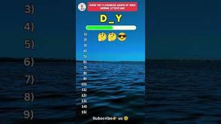 Information Can you guess the 15 calendar words by their missing letters 🤔 News