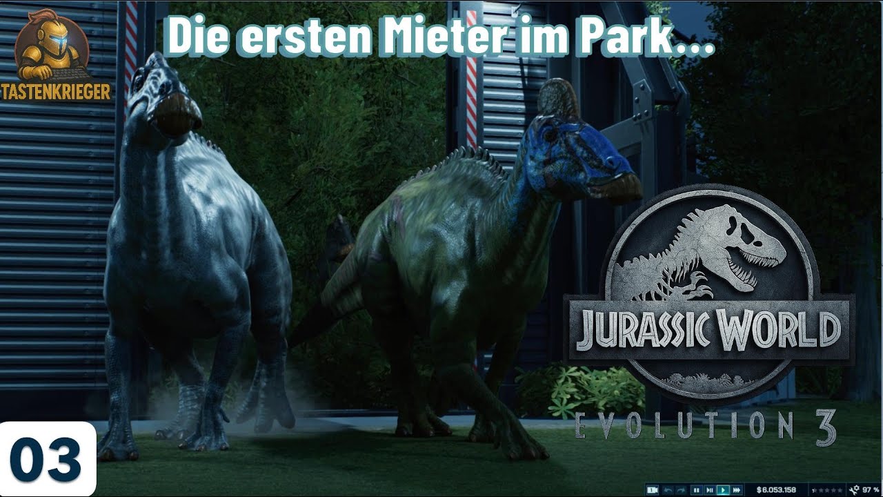 Jurassic World Evolution 3: Wir bauen unseren eigenen Park. - YouTube