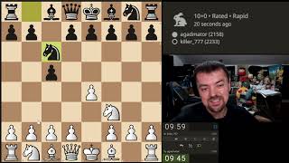 I Played The Evans Gambit Against The Sicilian!