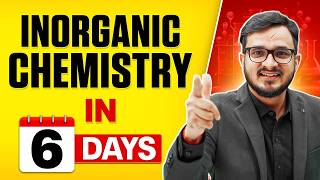 Complete Inorganic Chemistry In 6 Days Neet 2026