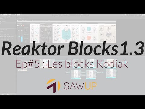 Apprendre Reaktor Blocks Ep#5 : les blocks Kodiak