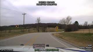 Pursuit/MC Clifty AR-23/12 Madison County, Arkansas State Police Troop L, Traffic Series Ep. 830