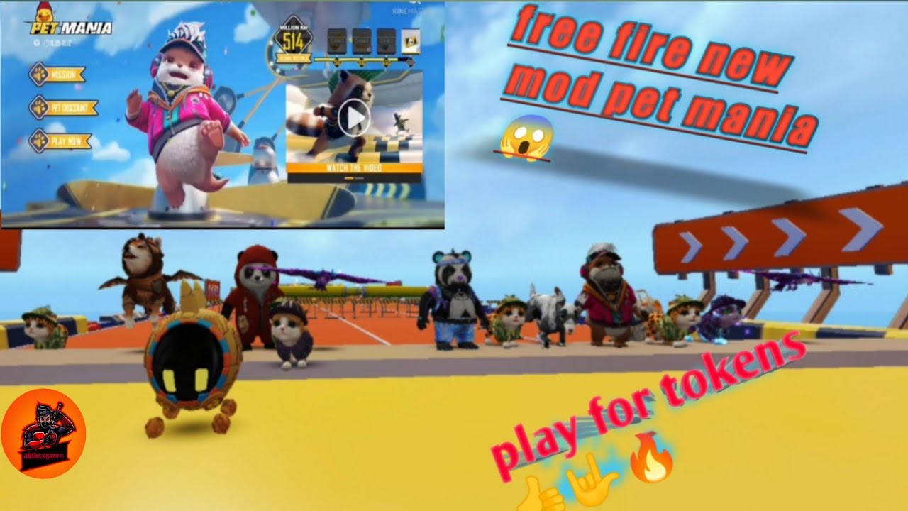 How to play garena free fire new mod pet mania| New mod pet mania gameplay| OB30 update | pet mania|