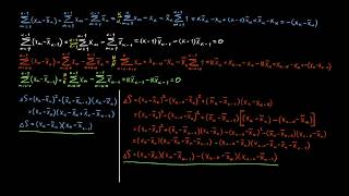 Moving average filter - Part 2 of 6: Welford's online algorithm for calculating standard deviation