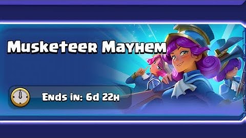 BEST DECK TO BEAT MUSKETEER MAYHEM CHALLENGE | 7X ELIXIR CHALLENGE in CLASH ROYALE