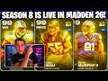 SEASON 8 IS LIVE! OPENING ALL PREMIUM FIELD PASS REWARDS! FREE CARDS + MORE IN MUT 26!