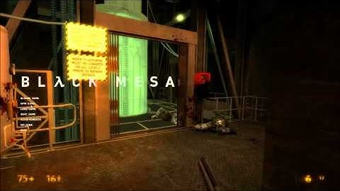 Weird bug in Black Mesa: Source