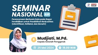 Seminar Nasional 6JP - Perancanaan Berbasis Data pada Rapor Pendidikan