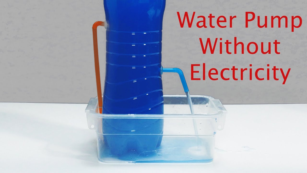 How to make a water pump with free energy at home The water pump