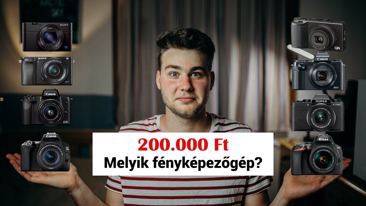Ilyen fényképezőgépet vegyél 200.000 Ft-ból!