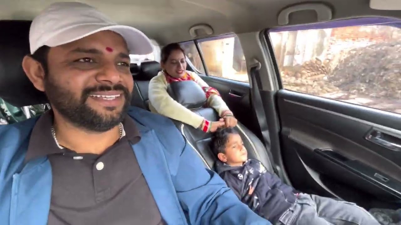 FAMILY को दिया SURPRISE # फ़ैमिली को में घुमाने लेकर गया 