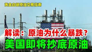 周末黄金行情分析：11月19日深度解读原油价格走势为何暴跌？美国即将抄底国际原油！